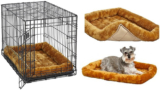 Pet Crate Bed Cinnamon Fur for Pets Up to 62% Off! Was $14.99!