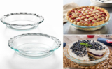 Pyrex Easy Grab Glass Pie Plate 2-Pack Up to 61% Off! Was $44.00!
