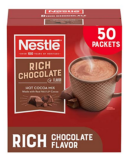 Nestle Hot Chocolate Packets, Hot Cocoa Mix 50 Count – ON SALE+SUB/SAVE!