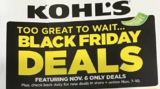 Kohl’s Black Friday 2020 Preview Sale Starts November 6th!