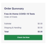 EIGHT (8) MORE FREE At Home Covid Tests!