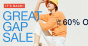 Gap: Up to 60% Off Sale + Extra 50% Off!