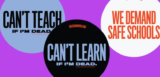 Free We Demand Safe Schools Stickers