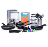 Sedona Kitchen-In-A-Box 64-Pc. Cookware & Food Storage Set ONLY $41.99 (REG. $160)
