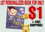 BACK AGAIN!! Personalized Kids Book ONLY $1.00 + FREE Shipping